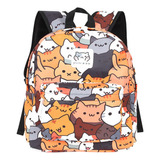 Mochilas Anime Cats Para Niñas | Mochila De Gatos De Dibujos