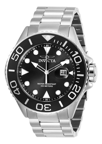 Invicta Men's Pro Diver Reloj De Buceo De Cuarzo De Acero In