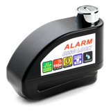 Candado Freno De Disco Con Alarma Para Moto O Bicicleta Inox