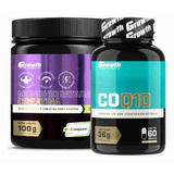 Coenzima Q10 60 Caps + Creatina 100g Creapure Growth