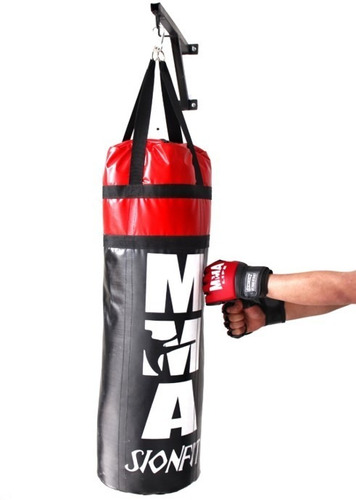 Saco De Boxeo+par De Guantes Mma+soporte