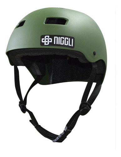 Capacete Verde Iron Pro N1 Fosco Niggli