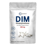 Suplemento Activo Dim, Dim 300 Mg, 240 Cápsulas Vegetales, 