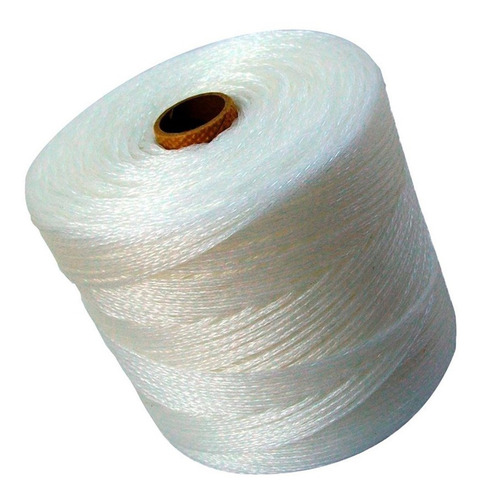 Varal Corda Nylon Unifio Rolo Com 400m Varias Cores Cor Branco