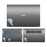 Skin Adesivo Aço Escovado Acer Aspire A515-54, 55