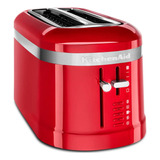 Tostadora Eléctrica Kitchenaid 4 Panes Kmt5115 Rex Color Rojo