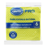 Paño Esponja Natural Paquete 6 Unidades | Comaac Spa