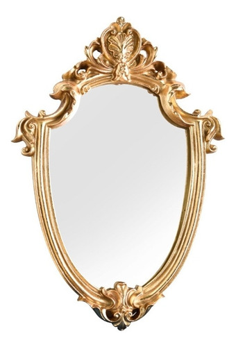 Espelho De Parede Decorativo Antigo Vintage Esculpido Para