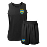 Conjunto Deportivo Musculosa + Short - Boca Juniors 2