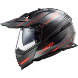 Casco Moto Ls2 436 Pioneer Evo Knight Doble Visor Motoscba