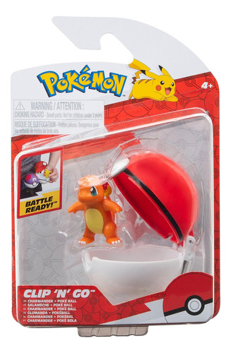 Figura De Acción  Charmander De Jazwares Pokemon