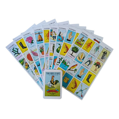 Lotería Mexicana Don Clemente Gallo Original 10 Tablas | MercadoLibre
