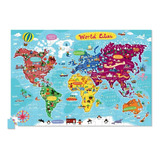 Puzzle Rompecabezas 200 Piezas + Poster Ciudades Del Mundo 