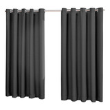 Cortina Blecaut Bleckaut Blackout Ic Luxo Casa 1,60x1,60 Cor Preto