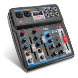 Mezclador De Audio Para Dj Inalámbrico Pyle Professional - B