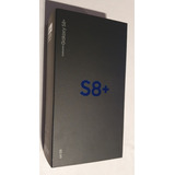 Caja Samsung S8+ Con Manual. Coral Blue. Impecable. 