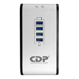 Regulador De Voltaje Cdp R2cu-avr 1008, 1000va/8 Tomas/4 Usb