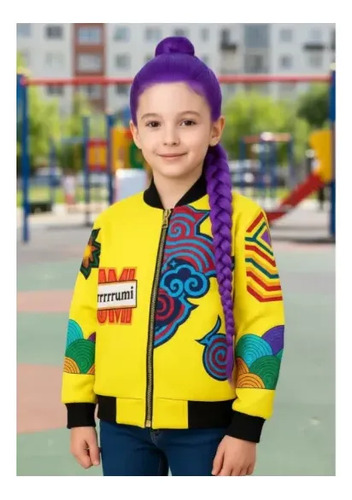 Chamarra Chaqueta K - Pop Niñas Infantil Moda Huntrix Rumi