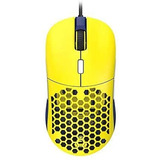 Mouse Gamer Iluminacion Rgb 16000 Dpi 8 Botones Amarillo