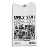 Camiseta Personalizada Only You Fotos Y Datos Novia (blanca)