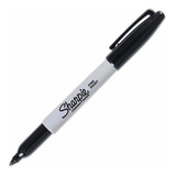 Marcador Permanente Sharpie Fino Negro 