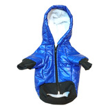 Campera Puffer Impermeable Corderito Perros Medianos Grandes