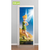 Adesivo Porta Auto Colante Sininho Tinker Bell M 548 Até 3m²