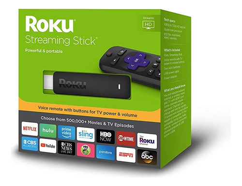 Roku Streaming Stick Hd, Convertidor De Tv