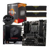 Combo Amd Ryzen 5 5600x + Board B550 + Memoria Ram 32gb