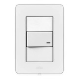 Llave Luz Armada Jeluz Mito 1 Punto Combinado Blanco