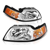 Faros Delanteros Para Ford Para Mustang 1999-2004, Carcasa C