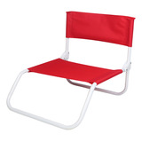 Silla De Descanso Plegable Color 1620250 - Rojo