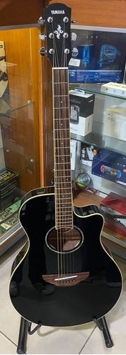 Guitarra Electroacústica Yamaha Apx-600 Negra Fact A/b Gtía