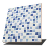 Oferta Veneciano Aqua Mix Blue 33x33 1ra Calidad Scop