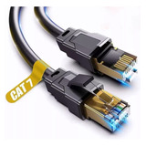 Cable 10m Red Lan Ethernet Cat7 10gbps 600mhz Rj45 / Nylon