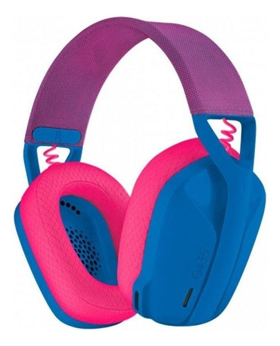 Audífonos Logitech Inalámbricos G Series Azul Y Frambuesa