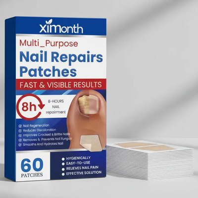 60 Parches Reparación De Uñas Nails Hongos | Envío gratis
