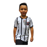 Camisa Infantil Corinthians Jogo Listrado Cr 0365