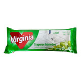 Trapero Húmedo Virginia Con Ojal Aroma Manzana Verde 10 Uds