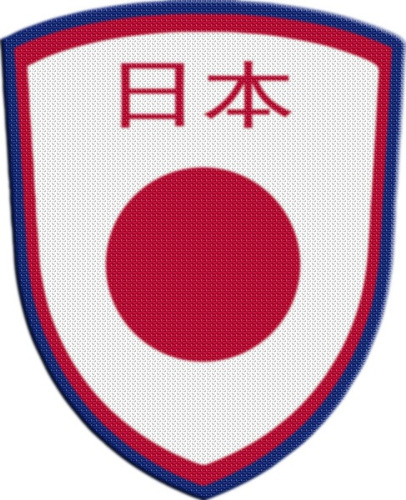 Parche Termoadhesivo Escudo Japon