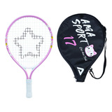 Raqueta De Tenis Para Niños Pequeños Kit Básico 17 Rosa Para