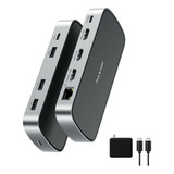 Pulwtop - Estacion De Acoplamiento Triple Usb C Con 3 Hdmi,