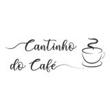 Adesivo Decorativo De Parede Frase Cantinho Do Café Cozinha