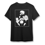 Polera Algodon Naruto Akatsuki Kakashi Itachi Sasuke Anime