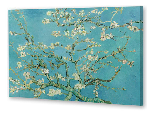 Cuadro 40x60cm Van Gogh Almond Blossom Almendro Flor