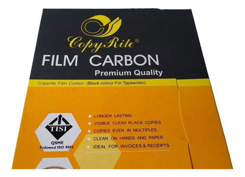 Papel Film Carbónico Copy Rite Premium Oficio X 100 Hojas 