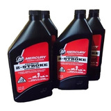 Aceite Lubricante Mercury 2t Tcw3 X 6 Unidades Nautico