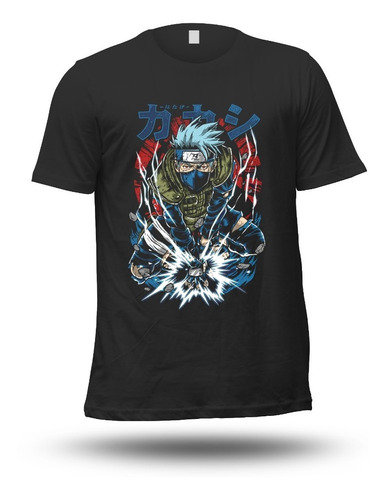 Playera  Anime Naruto  Kakashi Hatake N04