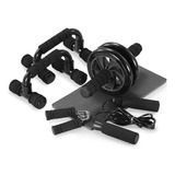 Kit De Entrenamiento Ab Roller Ab 5 En 1, Almohadilla Abdomi