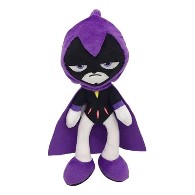 Muñeco De Peluche Navideño Raven Z Teen Titans Go *qll